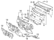 2015 Toyota Highlander Dash Panels Diagram - 55101-0E071