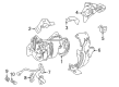 Toyota Tundra Exhaust Heat Shield Diagram - 17271-F4010