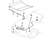 1997 Toyota Tercel Hood Latch Diagram - 53510-16280