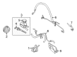 2000 Toyota Corolla Power Steering Hose Diagram - 44406-02010