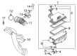 2022 Toyota Sienna Air Duct Diagram - 17750-F0190