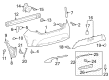 2022 Toyota Corolla Bumper Reflector Diagram - 81920-12130