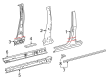 2018 Toyota RAV4 Weather Strip Diagram - 67863-0R010