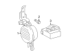 2015 Toyota Prius V Car Speakers Diagram - 86570-47011