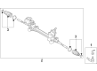 Toyota Sienna Steering Gear Box Diagram - 44250-08090