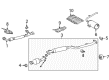 2016 Toyota Sienna Exhaust Pipe Diagram - 17420-0P301