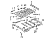 2001 Toyota Sienna Floor Pan Diagram - 58311-08021