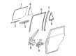 2015 Toyota 4Runner Weather Strip Diagram - 68189-35030