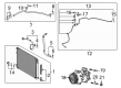 2024 Toyota Camry A/C Hose Diagram - 88710-06530