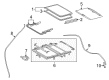 Toyota Highlander Sunroof Diagram - 63201-0E040