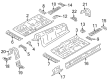 2017 Toyota 86 Floor Pan Diagram - SU003-06254