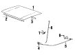 1984 Toyota Starlet Lift Support Diagram - 53451-10022