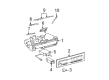 1996 Toyota Tacoma A/C Switch Diagram - 88610-35010