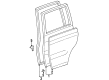 Toyota Land Cruiser Door Seal Diagram - 67871-60043