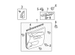 2012 Toyota Yaris Weather Strip Diagram - 68171-52180