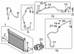 2020 Toyota Prius AWD-e A/C Compressor Diagram - 88370-47092