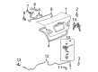 Toyota Corolla Trunk Lid Latch Diagram - 64610-02071