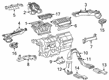 2019 Toyota Prius AWD-e Air Duct Diagram - 87216-47010