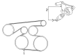 2006 Toyota Camry Drive Belt Diagram - 99366-K1040