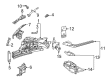 2023 Toyota Mirai Radiator Support Diagram - 53257-62010