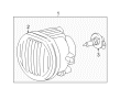 2004 Toyota Matrix Fog Light Diagram - 81210-01011