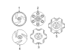 Toyota Sequoia Wheel Cover Diagram - 42603-AF010