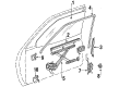 Toyota Tercel Window Run Diagram - 68141-16150