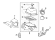 2017 Toyota Sienna Air Duct Diagram - 17750-0P100