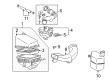 1999 Toyota Solara Crankcase Breather Hose Diagram - 12260-74070