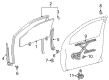 2002 Toyota Echo Window Regulator Diagram - 69810-52080