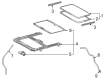 Scion xA Weather Strip Diagram - 63251-63010