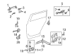 2012 Toyota Highlander Door Check Diagram - 68630-48041