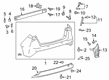 2021 Toyota Prius AWD-e Bumper Reflector Diagram - 81910-47030