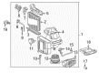 2002 Toyota Echo Blower Motor Resistor Diagram - 87138-52010