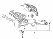 Toyota Yaris Exhaust Heat Shield Diagram - 17167-WB002