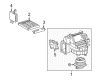 Toyota Highlander Blower Motor Diagram - 87103-33090