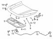 Toyota RAV4 Hood Cable Diagram - 53630-0R050