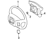 Toyota Supra Steering Column Cover Diagram - 45187-14020-C0