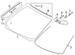 2013 Toyota Highlander Car Mirror Diagram - 87810-AD010