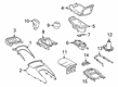 2020 Toyota Corolla Center Console Base Diagram - 58813-02200