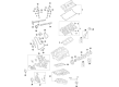 2019 Toyota Tacoma Timing Chain Tensioner Diagram - 13540-0P030