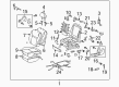 2013 Toyota Corolla Seat Cover Diagram - 71072-02V41-B1