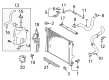 Toyota Camry Fuel Filler Neck Diagram - 16897-25010