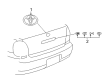 Toyota Echo Emblem Diagram - 75431-52020