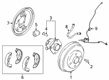 2019 Toyota Yaris Wheel Cylinder Diagram - 47550-WB001