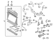 2008 Toyota Camry Radiator Hose Diagram - 16571-0P070