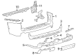 2024 Toyota Sequoia Bumper Diagram - 52159-0C912