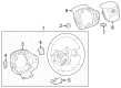 2023 Toyota Prius AWD-e Steering Column Cover Diagram - 45184-47030-C0