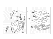 2002 Toyota Camry Seat Cushion Diagram - 71420-AA190-B1