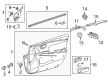 Toyota Camry Window Motor Diagram - 85710-06261